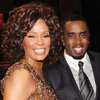 Diddy @iamdiddy - Another #tbt classic as Diddy shares a memorable moment with late music icon Whitney Houston.&nbsp;(Photo: Diddy via Instagram)