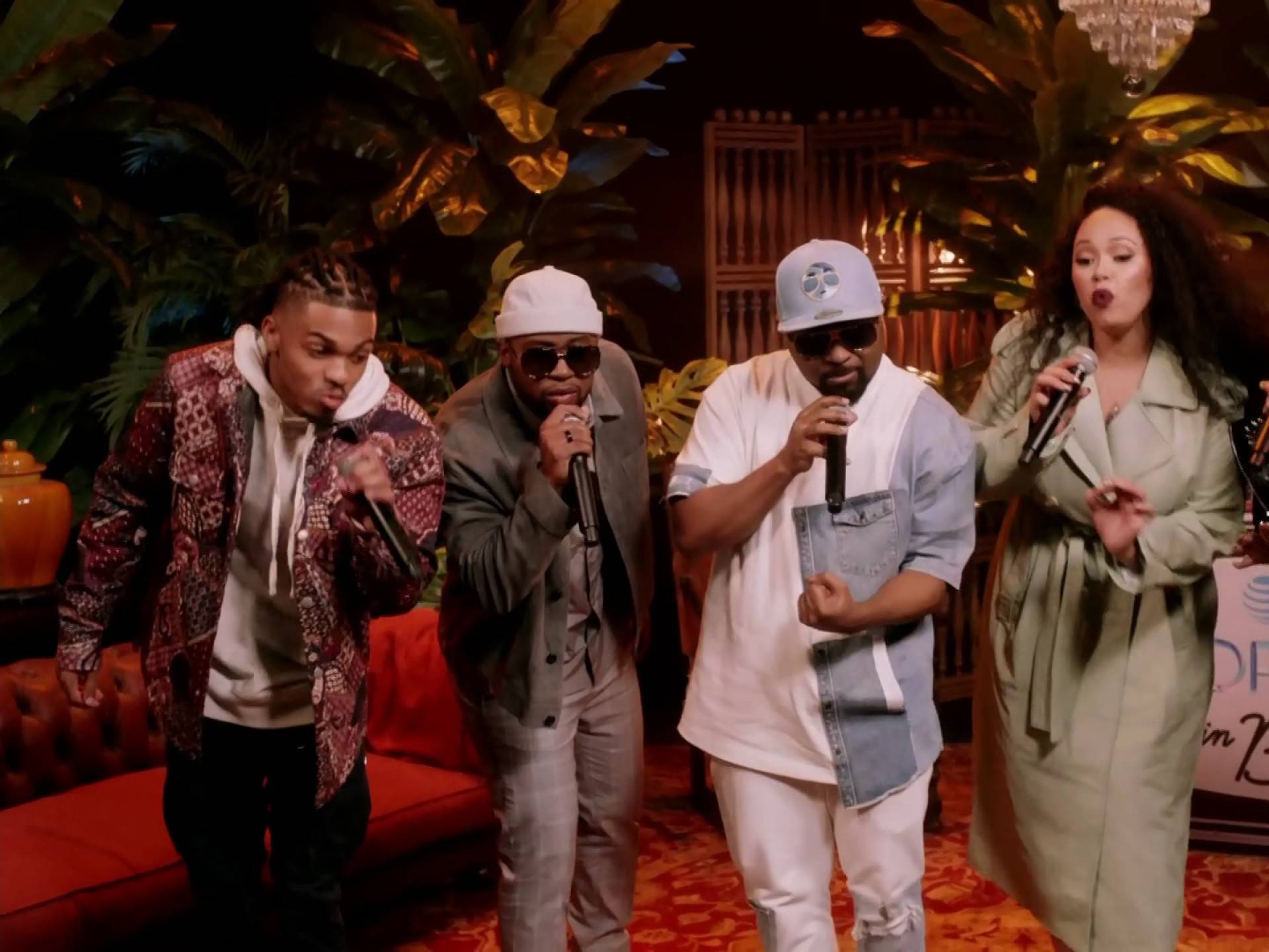 Artists Show Their Skills in the Soul Cypher Soul Train