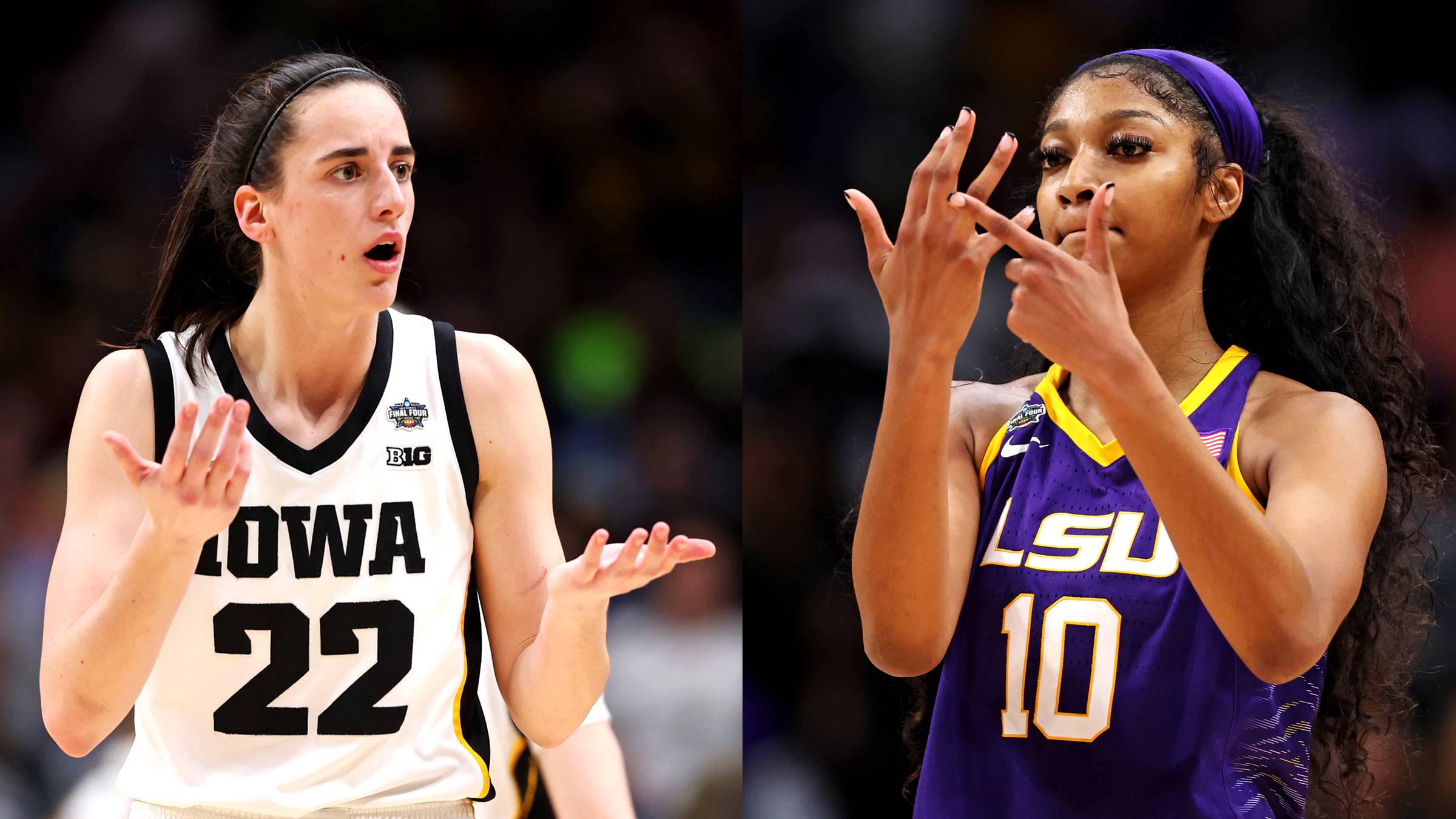 5 things to know about Angel Reese taunting Caitlin Clark during LSU vs.  Iowa