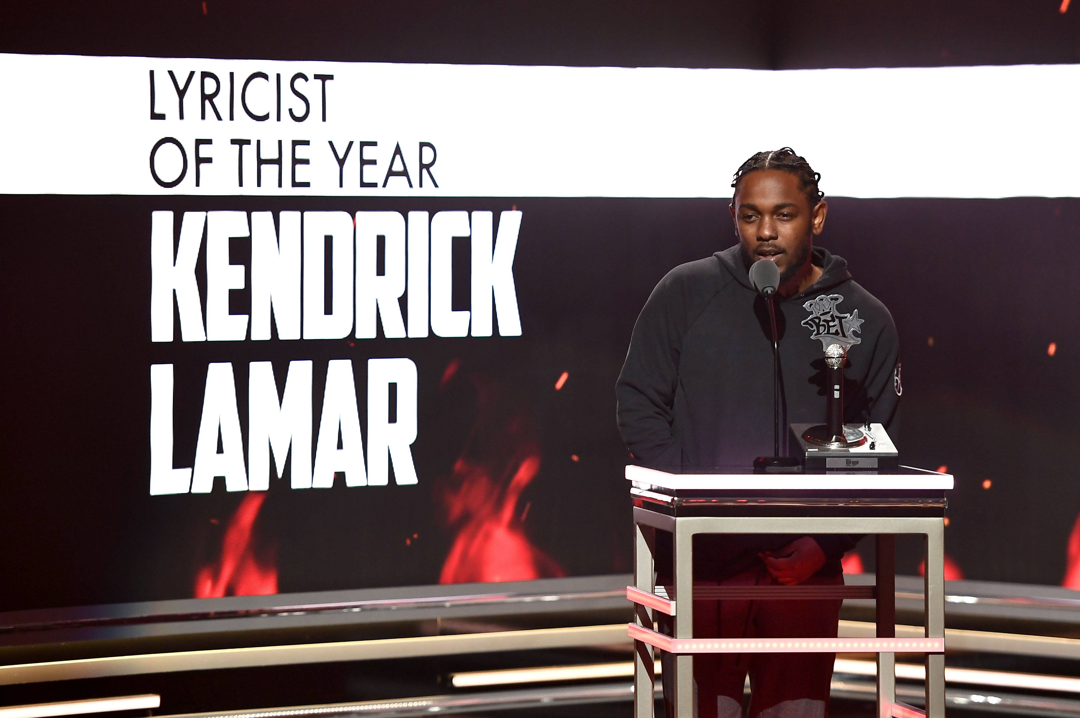 Kendrick Lamar performs onstage Image 8 from Kendrick Lamar The