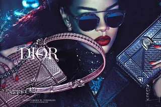 You Da One - The Roc Nation princess has about &quot;FourFive Seconds&quot; to decide which purse she's rocking today.(Photo: DIOR)