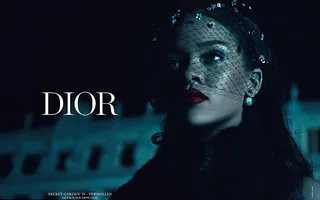 Take a Bow - Rihanna's living her life the only way she knows how ...fabulously.(Photo: DIOR)