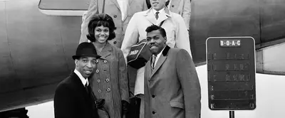 Shop Around  - Motown's first hit was a Miracles song written by Smokey, entitled, &quot;Way Over There.&quot; The single &quot;Shop Around,&quot; a 1961 million-selling record, really began to reflect the Motown Sound and provided the company with solid financial foundation. (Photo: Evening Standard/Hulton Archive/Getty Images)