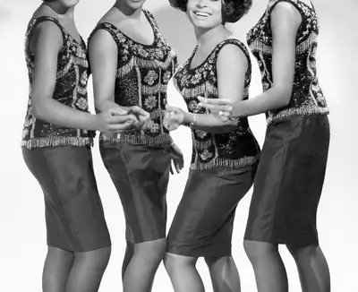 Don't Mess With Bill  - The Motown group, The Marvelettes, made it big with their Gold-certified hit &quot;Dont Mess With Bill,&quot; written by Smokey Robinson. Most people thought that Bill was in reference to Smokey's real name, but actually the name was used because it fits well in the song. (Photo: James Kriegsmann/Michael Ochs Archives/Getty Images)