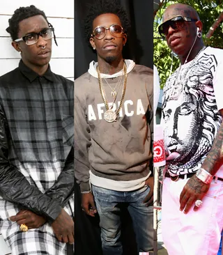 Rich Gang - Rich Gang&nbsp;taught us all how to live this here&nbsp;lifestyle, earning&nbsp;Birdman's bunch a Best Group nod.&nbsp;(Photos from left: Roger Kisby/Getty Images, Bennett Raglin/BET/Getty Images for BET, Kevin Mazur/BET/Getty Images for BET)