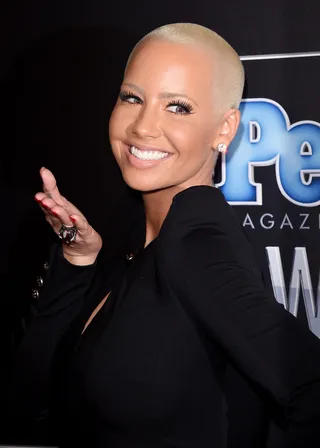 Bald Beauty - She shaved her head when she was 19 years old and never turned back! Sources say she shaves her head twice a week.  (Photo: Jason Merritt/Getty Images)