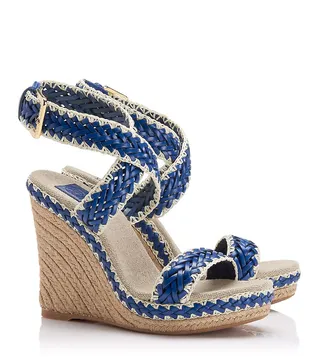 Tory Burch Lilah Wedge Espadrilles - Capture the relaxed elegance of summer in these picturesque wedge espadrilles. Artisanal chic never looked so good!  (Photo: Tory Burch)