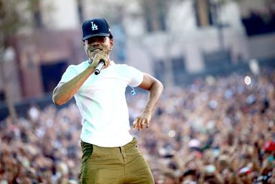 Chance the Rapper - Chance recieved a co-sign that came with some acclaim when Community star Donald Glover (a.k.a. Childish Gambino) co-signed his work.   (Photo: Christopher Polk/Getty Images for Anheuser-Busch)