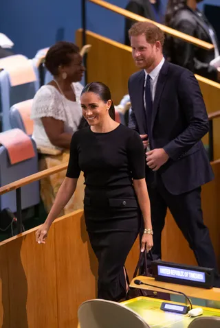 Tuxedo Looks And A - Image 66 from Celebrate Meghan Markle's 41st Birthday  With A Look At Some Of Her Most Stylish Moments!