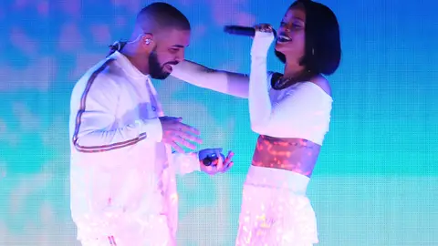 1. RiRi and Drake - Even though rumors began to circle this summer ’16 that the two were back together, we’re not really sure and can’t keep count of the times the pair has been speculated to be on and off. Therefore, we just want Drake and RiRi to know the following: You guys would not only have mega-talented kids, but you could also rule the world and have fun while doing so. We are here for you &nbsp;– so please stop playing with our hearts and either remain friends or stay together. (Photo: David M. Benett/Dave Benett/Getty Images)&nbsp;