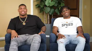Quinnen and Quincy Williams on the 2020 BET Super Bowl Gospel Celebration.