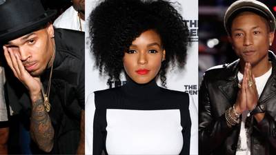 We Are the World - In times of terror, the universal language of love is the only one we understand. While France continues it's three days of mourning following the horrific attacks on its captial, we turn to music-makers for this moment of prayer.(Photo: Chris Brown- Johnny Nunez / BET /&nbsp;Janelle Monae- Andrew Toth / Getty Images / Pharrell Williams / NBC)&nbsp;
