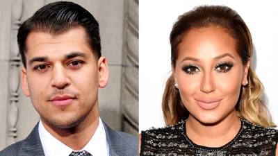 Rob Kardashian and Adrienne Bailon - These two seemed to be the picture of romance when they were together back in 2007, but an ugly breakup quickly followed. Years later, when Bailon was interviewed for Latina magazine in 2014, she said being associated with the Kardashians hurt her career. “To be stuck with that Kardashian label, that was so hurtful to me and my career,&quot; she said. &quot;I probably realized that too late.” The Kardashians did not stay quiet and took to twitter to defend Rob. Khloe tweeted, “FDB,” and Kim also joined in, saying, “Funny how she says being with a Kardashian hurt her career yet the only reason she had the article is bc she is talking about a Kardashian.&quot;  (Photos from Left: WENN, Jason Merritt/Getty Images)