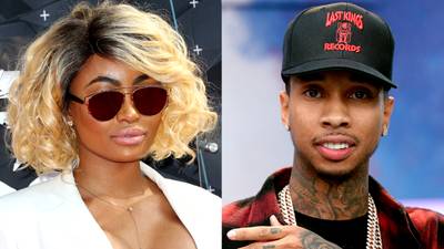 Blac Chyna and Tyga - Speaking of Blac Chyna, before she and Rob started playing house, she was still feeling the sting of losing her baby's father Tyga to Rob's and one-time close friend and Kim Kardashian's baby sister Kylie Jenner. Chyna has consistently come between the two of them and even mocked Tyga for gifting a Ferrari to Jenner, which Chyna claimed he couldn’t afford. Tyga responded through Instagram with a selfie in which he captioned, “When the hating don't work they start telling lies. #WhereYoFerarriTho?” Looks like all parties are trying to work things out for the sake of family unity, though.(Photos from Left: Frederick M. Brown/Getty Images for BET, Bryan Steffy/Getty Images for iHeartMedia)