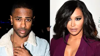 Big Sean and Naya Rivera - The rapper and the Glee beauty got engaged after six months of dating in 2014, but soon after called off the engagement after Big Sean claimed Naya had “violent fits of anger and jealousy.” The rapper and actress had a huge fallout that clearly didn’t end well. Rivera took to Twitter to attack her ex and even accused him of stealing: “@bigsean stealing rolexes from a lady's house now. Maybe cuz I'm on Glee and making more money or something. #triflin.” The Detroit emcee responded by writing a track inspired by his ex: &quot;IDFWU.&quot;  (Photos from Left: Noam Galai/Getty Images for AWXII, Jason Merritt/Getty Images for De Re Gallery)
