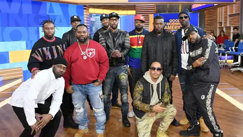 GOOD MORNING AMERICA - Wu-Tang Clan perform live on "Good Morning America," on Friday, November 9, 2018 on Walt Disney Television via Getty Images. 
(Photo by Paula Lobo/Walt Disney Television via Getty Images)
WU-TANG CLAN