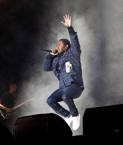 Kendrick Lamar performs at ACL 2016&nbsp; - (Photo: Mimi Klasson Imler/BET)