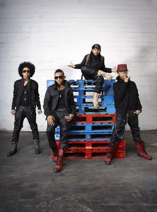 Remix the Art - Mindless Behavior poses for the image that would ultimately become the artwork for the &quot;My Girl&quot; (remix) single.