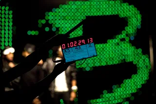 &quot;Take 2!&quot; - The MB Boys on the set of the video for their hit single &quot;My Girl&quot;.