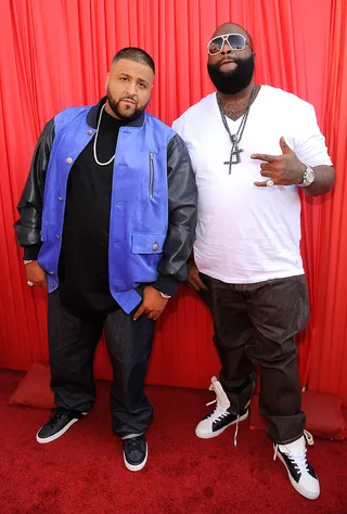 Red Carpet SwagJune 27, 2010 - Rick Ross hits up the BET Awards red carpet at the Shrine Auditorium in Los Angeles with his Miami brethren DJ Khaled at his side.&nbsp;&nbsp;(Photo: Frank Micelotta/PictureGroup)