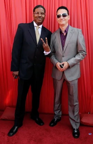 Kid 'N Play - Kid 'N Play paired up, both in simple tailored suits.(Photo: Frank Micelotta/PictureGroup)
