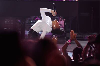 Janelle Monae - Janelle Monae delivered a lively performance of Prince’s “Let’s Go Crazy” during his 2010 BET Awards tribute.(Photo: Vince Bucci/PictureGroup)