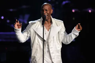 Tyrese - Tyrese’s rendition of the Teddy Pendergrass classics “Come Go With Me” and “Close the Door” had the ladies wide open at the 2010 BET Awards.(Photo: Vince Bucci/PictureGroup)