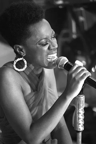KimberlyNichole - Description: Music Matters Artist KimberlyNichole performing on BET's 106 and Park. (Photo: Sondra B / BET Digital)