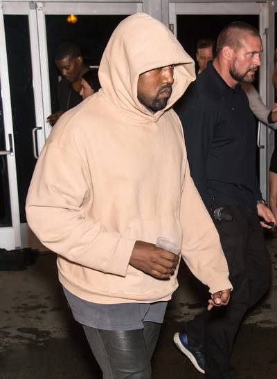 Thy Shalt Honor Thy Sweatshirt - Whether you love him or hate him, Kanye West is known for pushing boundaries in both his music and personal style. If we peeked into Yeezy’s closet, we imagine we would find these style rules etched on a stone placard. By Britt Middleton  In a very Kanye-esque interview given to Vanity Fair, Yeezy calls sweatshirts “the way of the future.” Oh, but it gets better. Speaking about his Yeezy Season 2 collection shown at New York Fashion Week, he continues, “And we worked so hard on our development of our actual sweatshirts … Sweatshirts are f*****g important. That might sound like the funniest quote ever. How can you say all this stuff about running for president in 2020 and then say sweatshirts are important? But they are. Just mark my words. Mark my words like Mark Twain.” Side-eye or nah?  (Photo: Gilbert Carrasquillo/FilmMagic)
