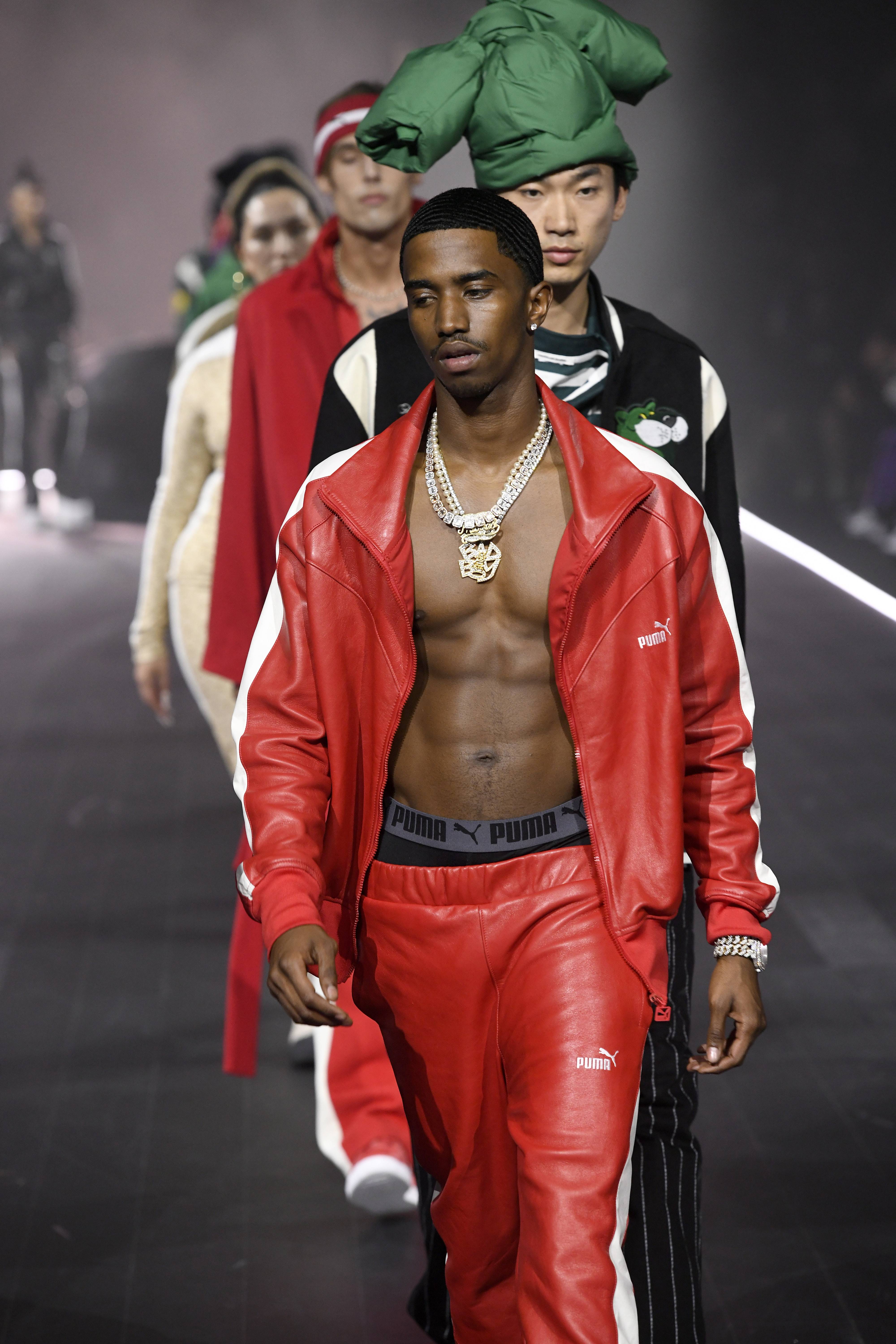 Christian Combs models in - Image 1 from Big Mood!: Watch Christian Combs  Runway Model During New York Fashion Week | BET