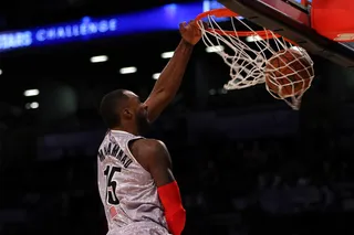 Power Dunk - Shabazz Muhammad stopped the world in its tracks with this dunk for the U.S.(Photo: Elsa/Getty Images)