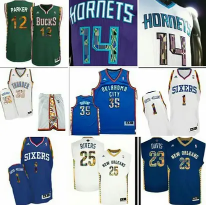 PHOTOS: NBA jerseys redesigned as soccer kits