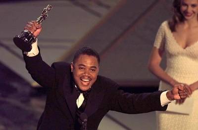 Good Wins the Gold - Gooding won the Academy Award for his portrayal of Rod Tidwell in the movie Jerry Maguire. (Photo: TIMOTHY A. CLARY/AFP/Getty Images)