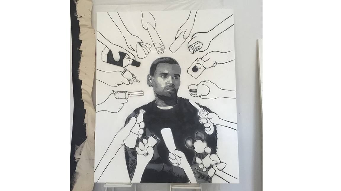 Chris Brown's Art Sells for More Than 60,000 at Auction News BET