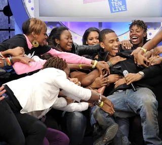 5. He Loves His Fans - It's been a long road to Chapter V and Trey's Angels have been with him through thick and thin. He is devoted to his Angels and doesn't ever make a secret about how appreciative he is for everything that they do.&nbsp; (Photo: John Ricard / BET)