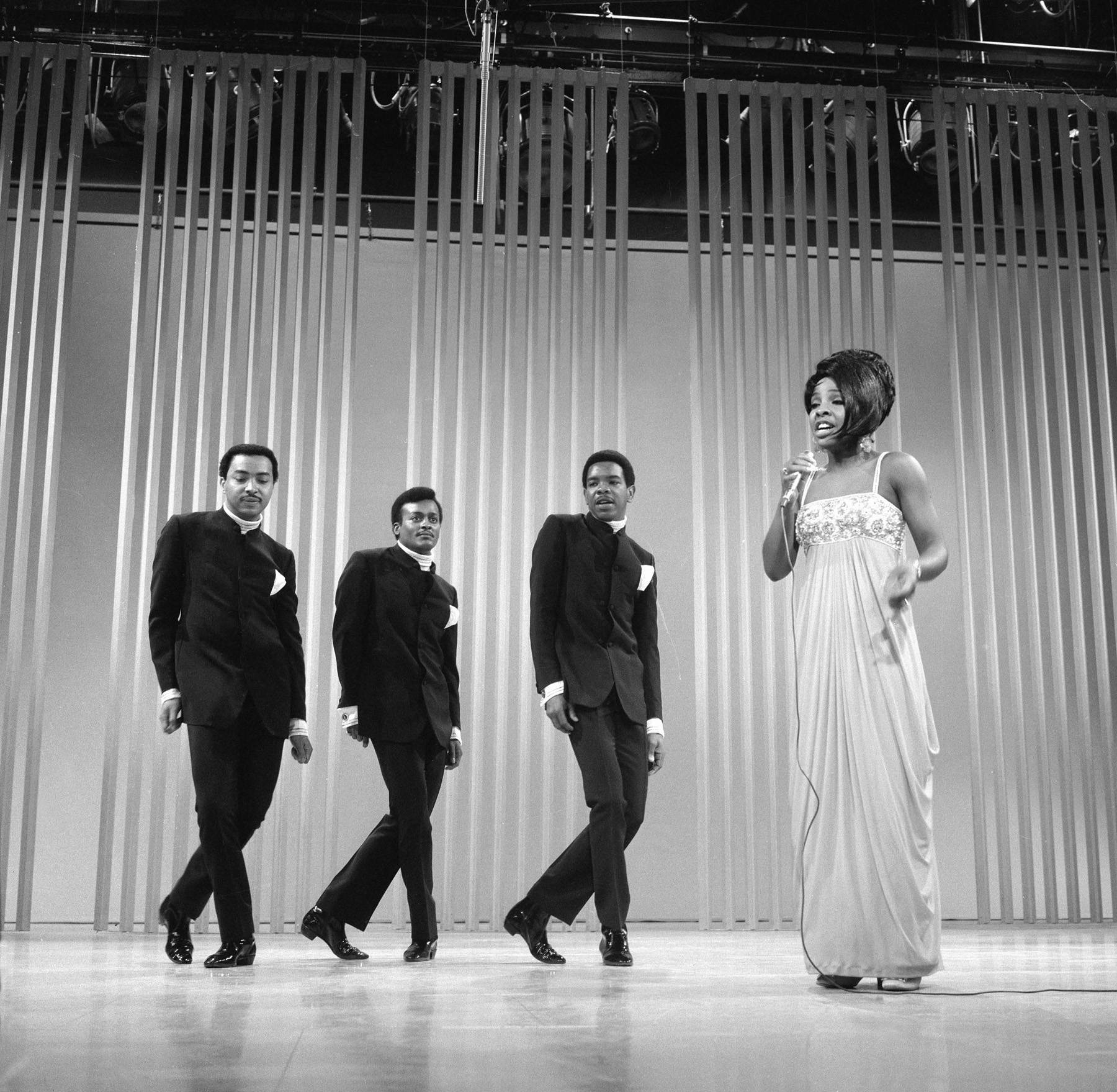 Gladys Knight and the Pips - Gladys Maria Knight began her career in the 1950s alongside her cousins &quot;The Pips&quot; after wiinning a TV Talent show. Gladys Knight and the Pips and Gladys herself would go on to have a slew of hit records over the next 40-plus years. Check the discography.(Photo: CBS /Landov)