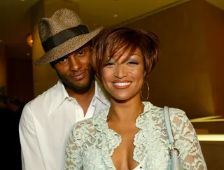 Theme Music - Lattimore and Chanté Moore recorded a cover version of the Marvin Gaye and Tammi Terrell duet &quot;You're All I Need to Get By&quot; that is the theme song for the BET reality series The Family Crews.&nbsp;(Photo: Kevin Winter/ImageDirect)