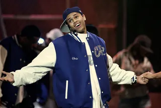 Chris Brown - "Look at Me Now" may have been a hit single, but it's not an open invitation from Breezy to the paparazzi. The singer has gotten into plenty of scuffles with the shutterbugs, but was forced by anti-homophobic groups to apologize to his nemeses in 2011 after telling them, "y'all n*ggas is gay."&nbsp; (Photo: Vince Bucci/Getty Images)