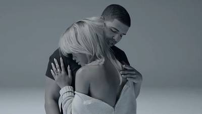 29. Drake ft. Rihanna &quot;Take Care&quot; - Drake showcased his R&amp;B side with his sensitive duet with pop starlet Rihanna, and the title track from his album, &quot;Take Care.&quot;(Photo: Cash Money Records)
