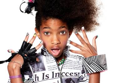 Sugar - What makes her sweet? Willow Smith is amazingly talented, full of life, smart and a great role model for kids everywhere.&nbsp;   (Photo: ROC NATION)