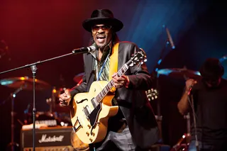 Howard Tribute - The musician was remembered by hundreds of Howard University students on June 22, 2012 at a campus concert.&nbsp;(Photos: Adrian Sidney/PictureGroup)