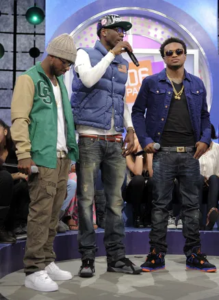 Travis Porter Explains Themselves - Travis Porter at&nbsp;106 &amp; Park, May 14, 2012.&nbsp;(Photo: John Ricard / BET)&nbsp;&nbsp;