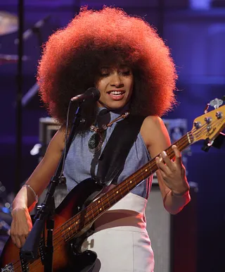 Esperanza Spalding - Jazz bassist and singer Esperanza Spalding has garnered the admiration of the music world and President Obama. This year she'll be looking to take home both Centric and Best Contemporary Jazz Artist/Group awards.  (Photo: Margaret Norton/NBC/NBCU Photo Bank)