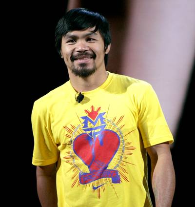 Manny Pacquiao: December 17 - The embattled boxer turns 34.  (Photo: Mike Lawrie/Getty Images)