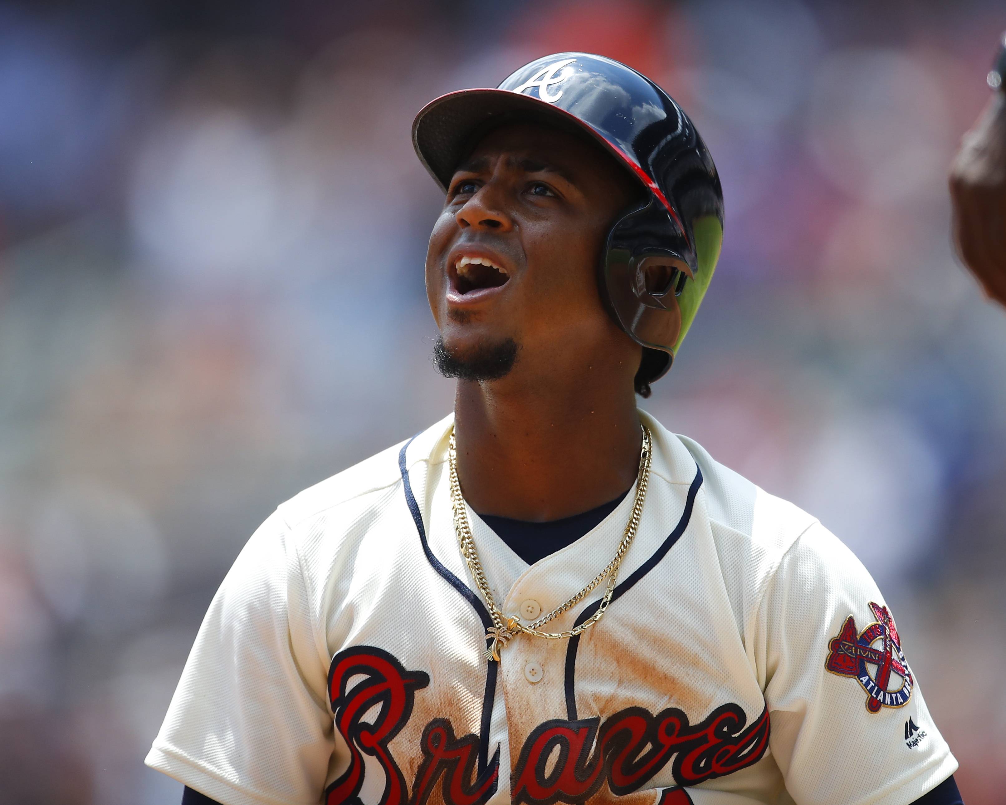 The Truth Behind That Viral Video of Ozzie Albies Embracing Ronald Acuña  Hit With Homophobic Jokes, News