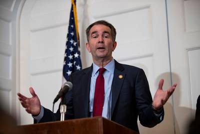 Virginia Governor Ralph Northam - After Gov. Northam admitted to wearing blackface while in college, other politicians, like his own attorney general, have come forward.&nbsp; (Photo: Alex Edelman/Getty Images)