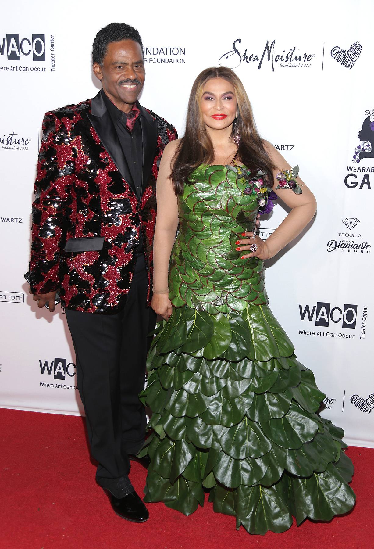 Richard and Tina Lawson - The inaugural Wearable Art Gala was hosted by Tina Lawson on Saturday at California African American Museum in Los Angeles. &quot;$1 million was raised for The WACO Theater Center to benefit young people through their mentorship programs and the arts,&quot; Beyonce, who attended the event, wrote on Instagram. Other guests included Kelly Rowland, Yara Shahidi, Kris Jenner, Bianca Lawson and Solange. Flip through to see all their ornate looks.&nbsp;(Photo: Jerritt Clark/WireImage)