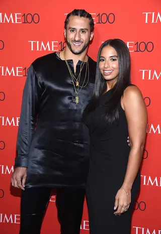 Colin Kaepernick and Nessa - The Hot 97 host supports her 49ers quaterback/civil rights activist boyfriend at the the 2017 Time 100 Gala in New York City.(Photo: Dimitrios Kambouris/Getty Images for TIME)