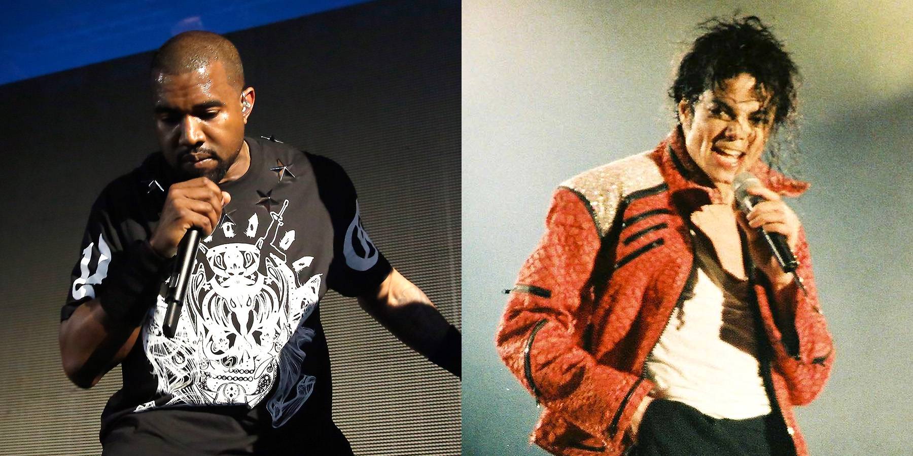 Kanye West and Chance the Rapper Honor Michael Jackson in the