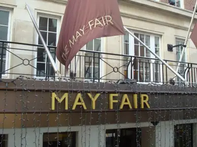 London - The May Fair is the crew's home away from home while in England.